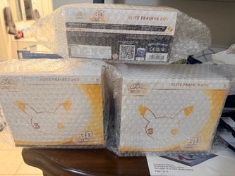 30th anniversary ETBs (X3)