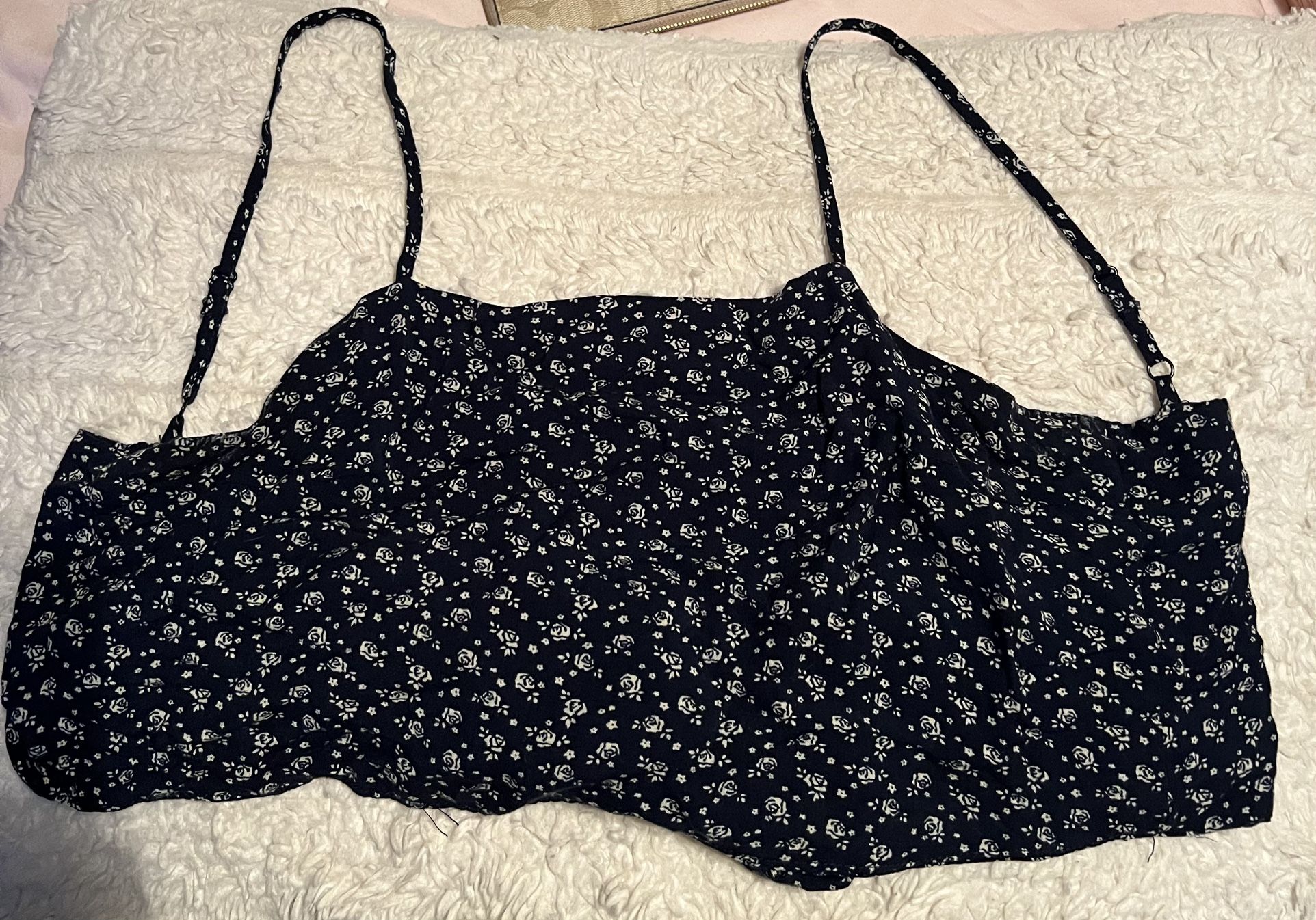 Floral Wrap Tank