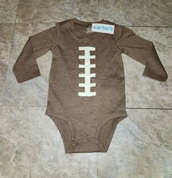 Carters baby boy football 🏈 onesie new