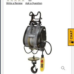 Bannon 790-pound Electric Hoist