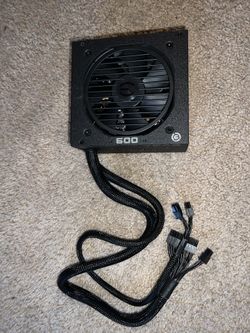 EVGA 600 BQ, 80+ BRONZE 600W POWER SUPPLY
