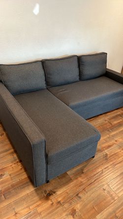 Gray Sectional Sofa with Chaise