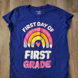 First Day Of First Grade Girl Shirt