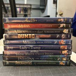 Classic Disney DVD Lot
