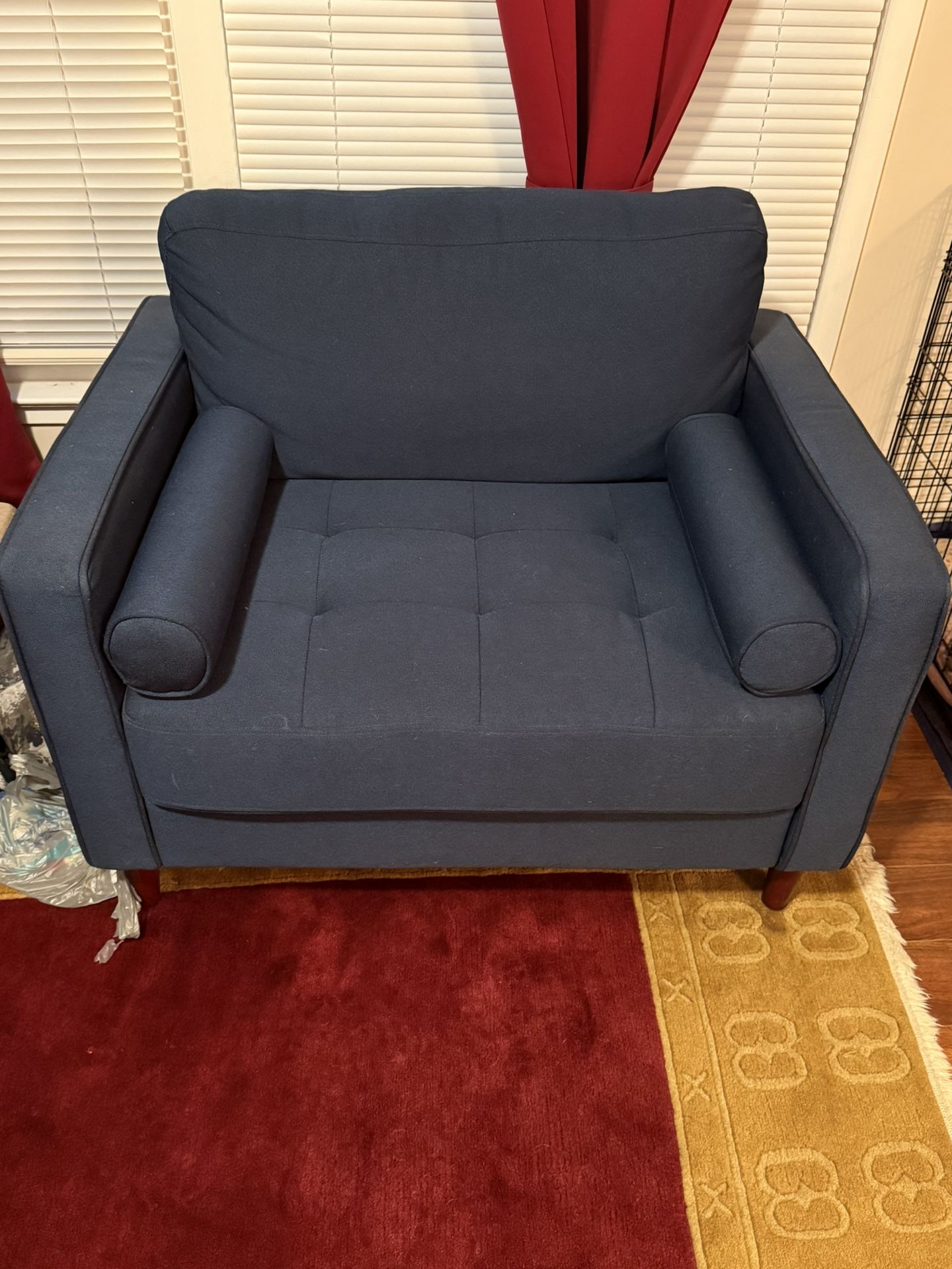 Blue Lounge Chair