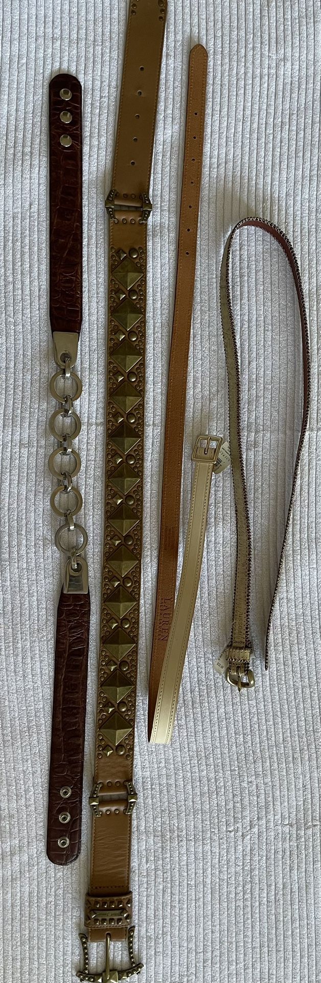 New Women belts, S-M-L, Ralph Lauren, Fossil, Betset Johnson and Captiva collectibles