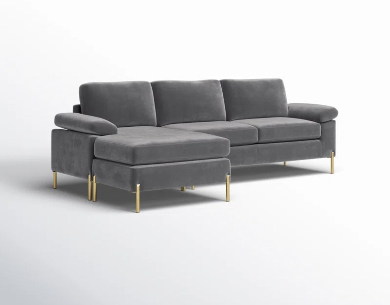 Gray Sectional Couch