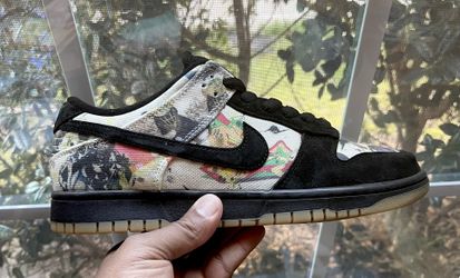 Brand New Supreme Dunk Low sz 9.5 Rammellzee
