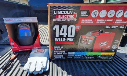 Lincoln Weld Pak 140HD Welder Kit - New In Box