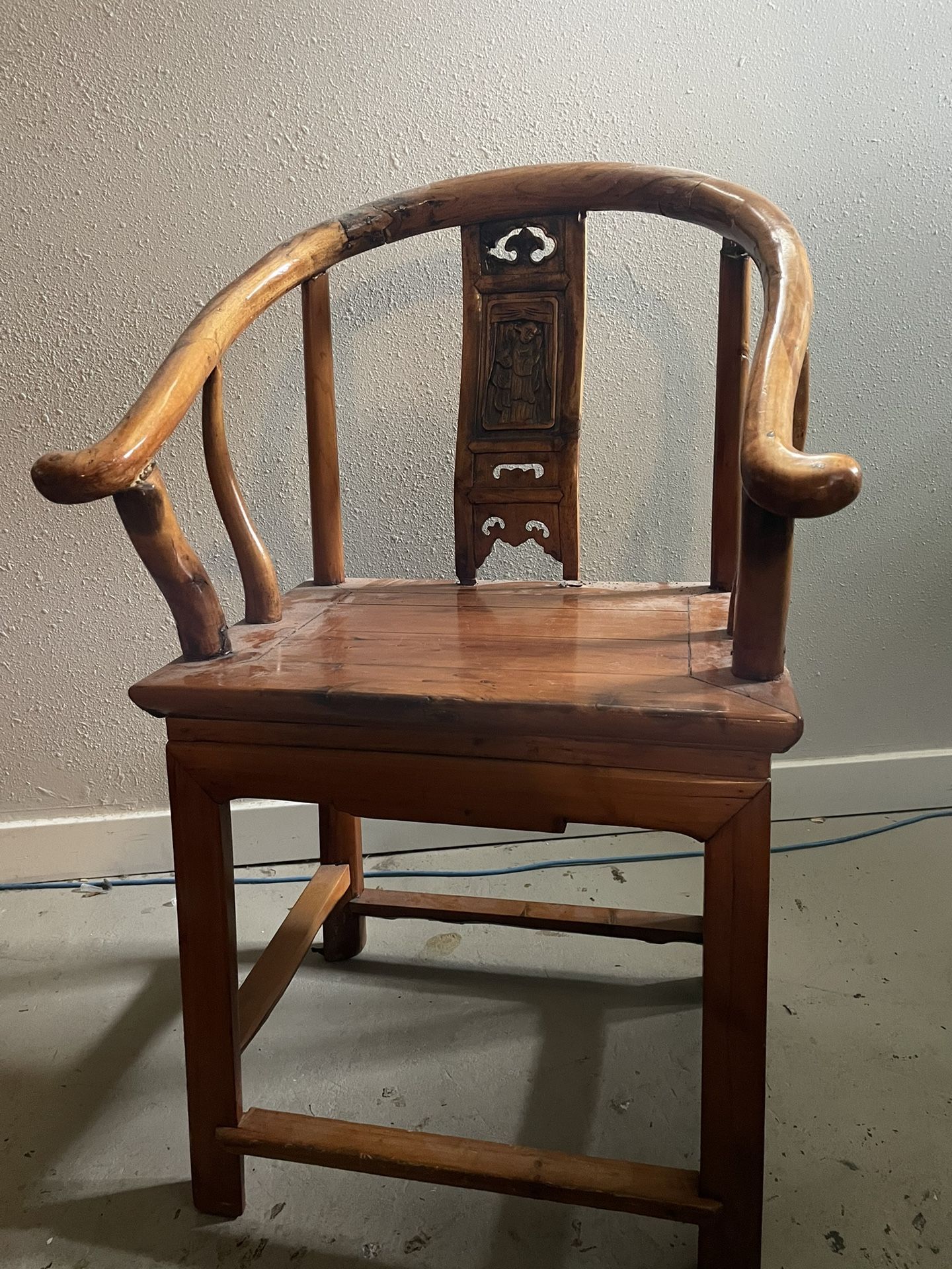 Antique Bentwood Chinese Chair