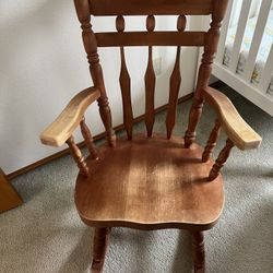 Wooden Rocking Chair