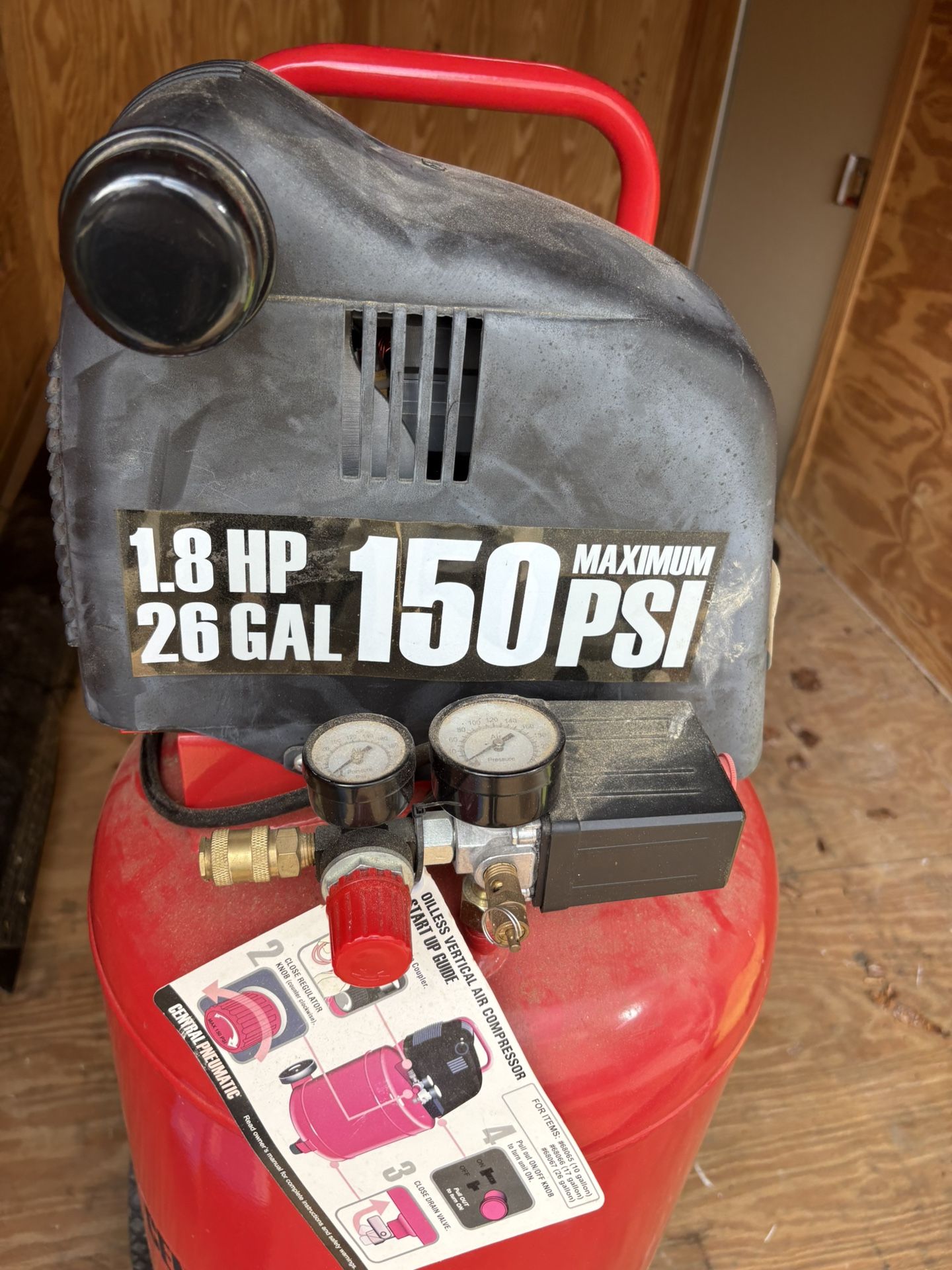 NEW 27gallon 150 PSI air Compressor