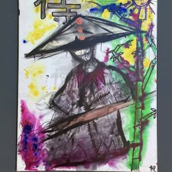 Huge Samurai Painting “Bushido”