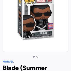 MARVELS Blade Funko Pop