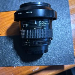 Nikon AF Nikkor 24-50mm 1:3.3-4.5 Camera Lens *MINT