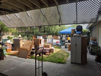 Yard Sale ALL - furniture lamps tables shelves and more