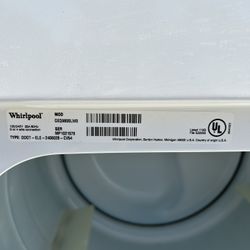 Whirlpool Dryer And GE Washer