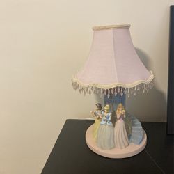 Disney princess lamp with castle sales