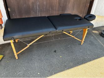 Professional Portable Massage Table w/ Face Cradle, Carrying Bag & Sheets
