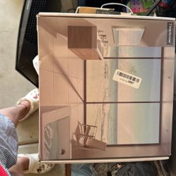 TimeArrow Chrome 8 Inch Widespread Bathroom Sink Faucet 3 Holes with Drain Assembly, High Arc Modern Two Handle Bathroom Vanity Lavatory Faucet with B