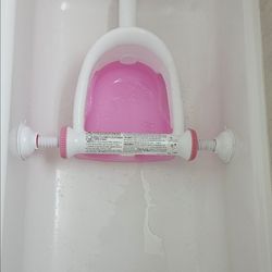Summer Infant Baby Bath Seat Pink White