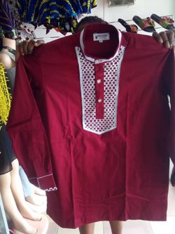 Men's African wear pant and top - extra extra large