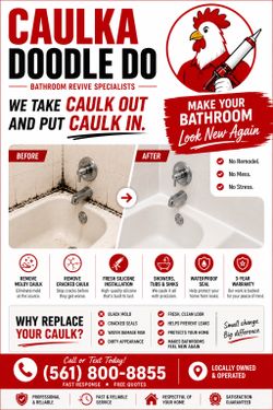BATHROOM RECAULK AND PRISTINE RESTORATION