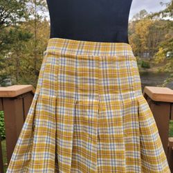 Plaid Altard State Skirt