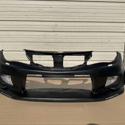 New 2008 - 2014 Subaru WRX STI HB VTX Style Front Bumper Cover (Special Order Only)