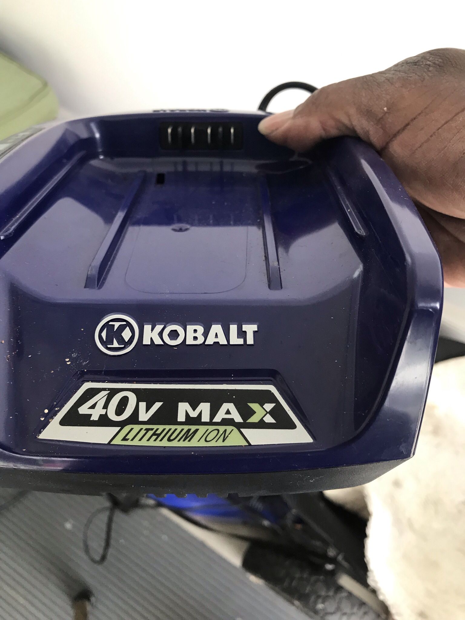 Kobalt 40v Charger