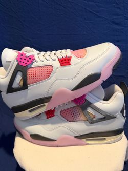 Air Jordan 4 Retro Vivid Sulfur Pink "Comic"