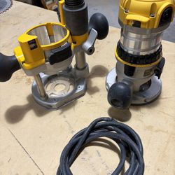Dewalt Adjustable Plunge Router 