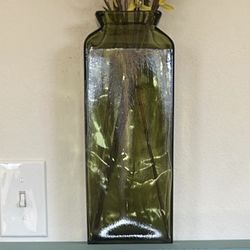 Free Green Glass Vase