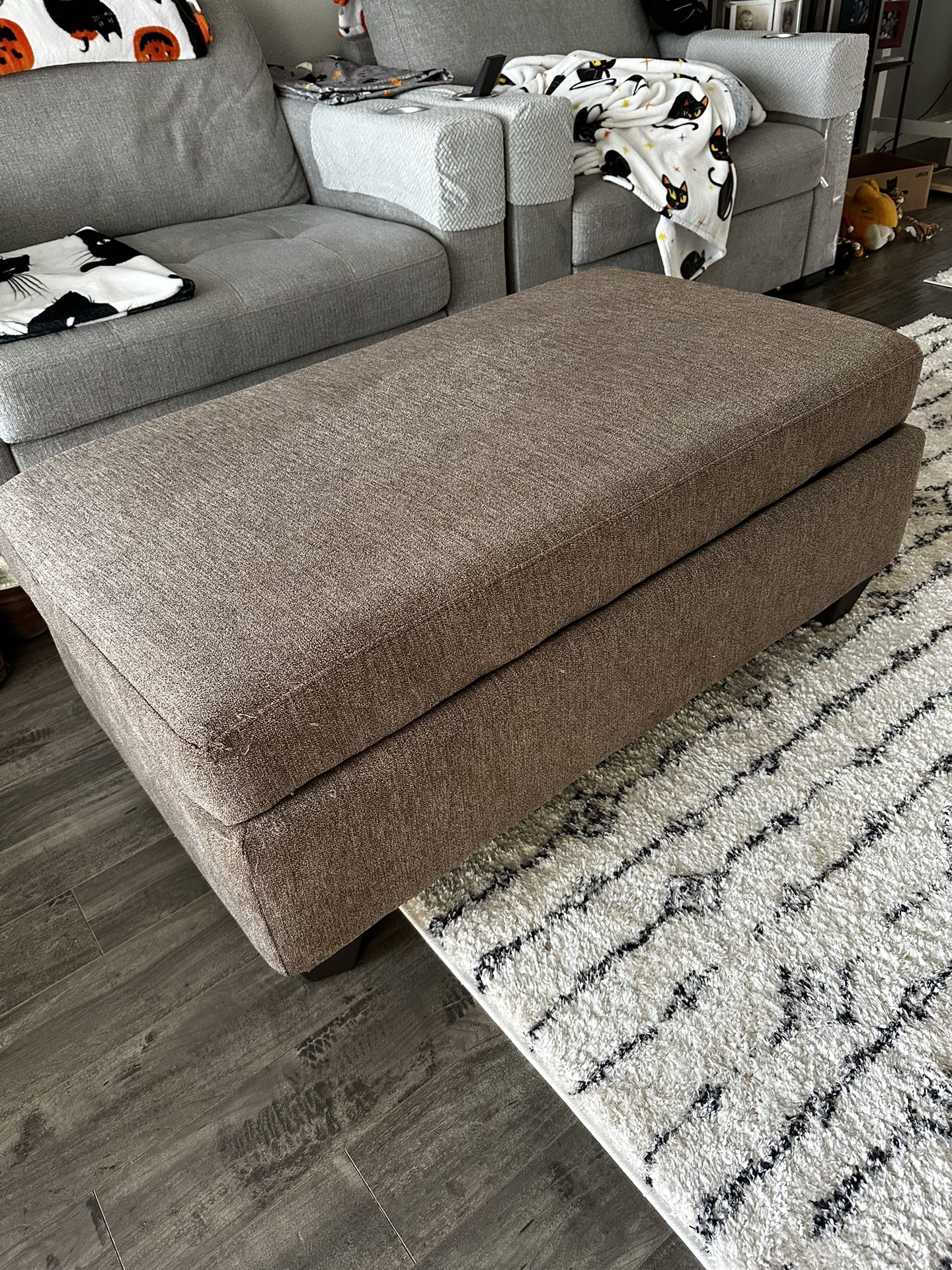 Large Foot Stool OTTOMAN with Storage