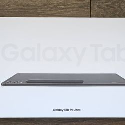 Brand New Sealed Samsung Galaxy Tab S9 Ultra 14.6", 512GB, 16GB RAM, Graphite