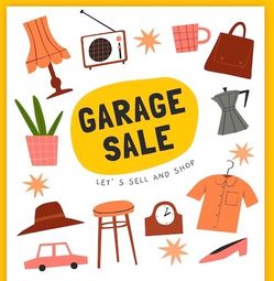 Moving Sale- Message for address