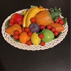 Ceramic Fruit Basket