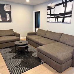 Crate And Barrel Sectional Couch