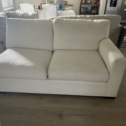 Small Sectional Beige Color 