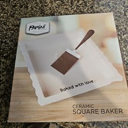 CERAMIC SQUARE BAKER