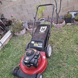 Push Lawnmower Works Good Firm 