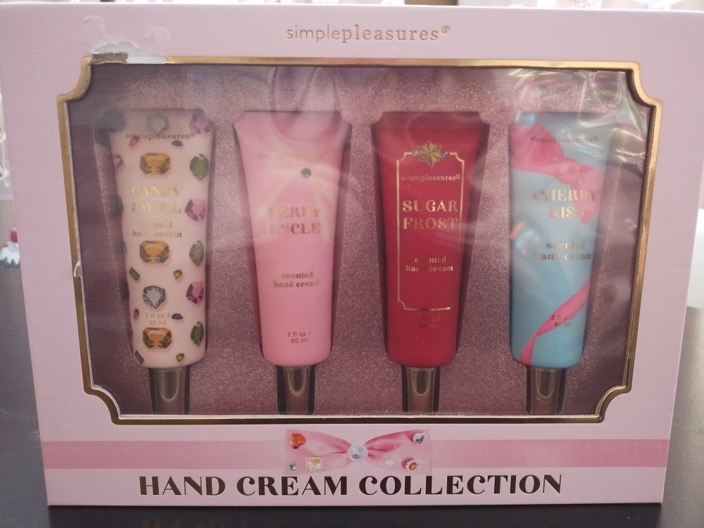 Simple Pleasures Bejeweled Hand Cream Set