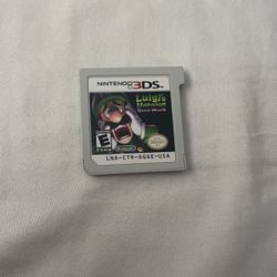Luigi Mansion Nintendo 3DS