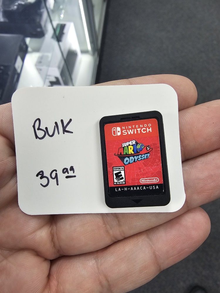 Super Mario Odyssey. ASK FOR RYAN.