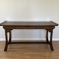 Asian/Chinese style console buffet table