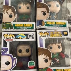 Funko Pops (Mighty Ducks & Teletubbies)
