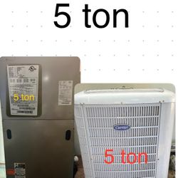 5 Ton Air handler And  Condenser AC Unit 