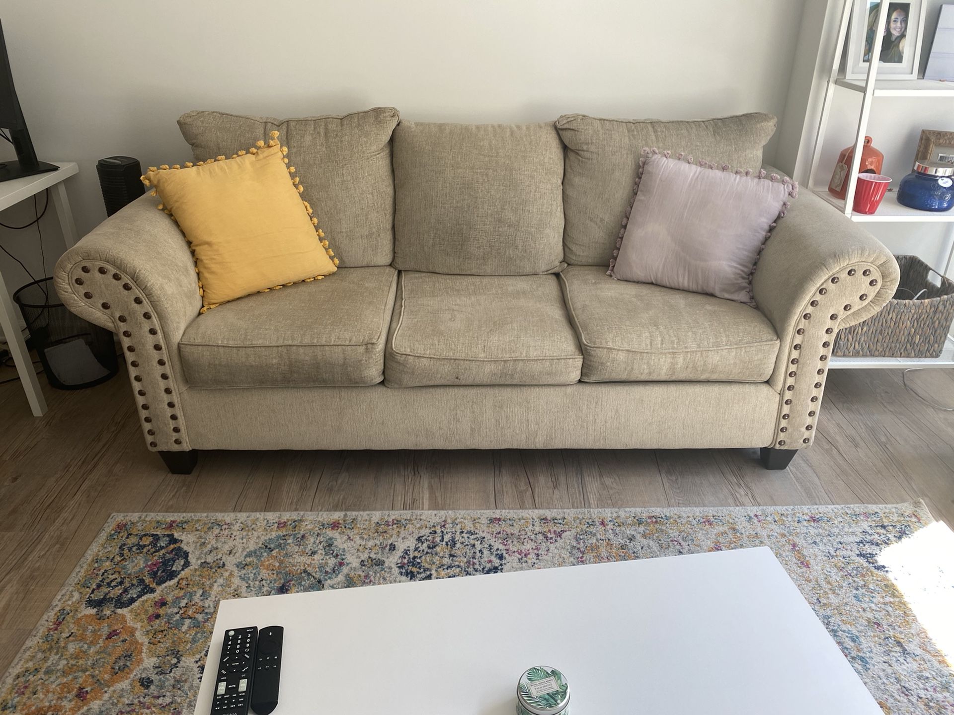 Beige Couch for Sale!!