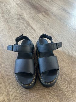 dr. marten strap sandals