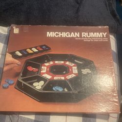 Michigan Rummy Board Game